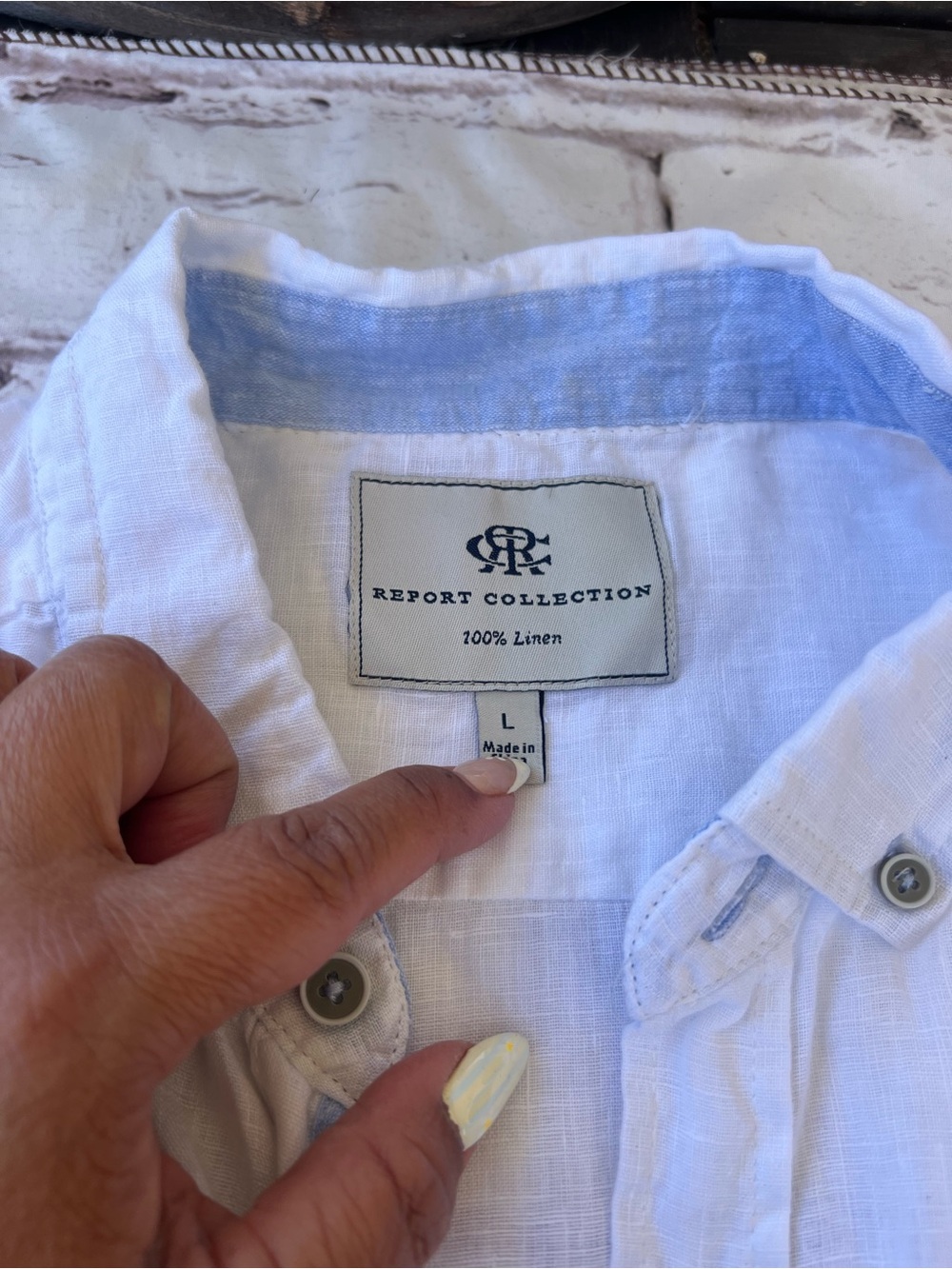 Report Collection Large 100% Linen - Picture 2 of 7